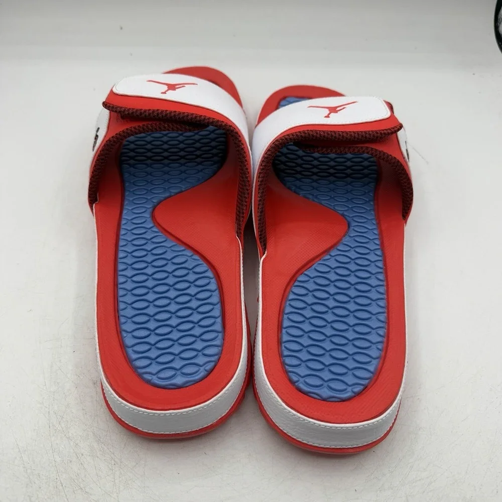 Air Jordan Hydro 2 Premiere Slide Mens Mens Sz 12 White/Crimson/Blue Sandals